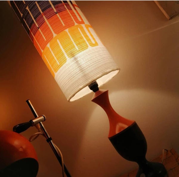 Cork Retro Lamp
