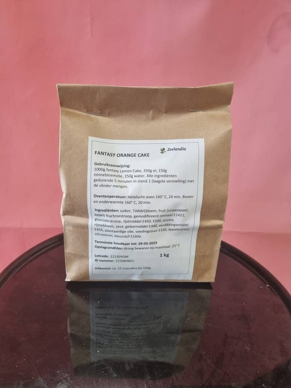 Zeelandia Fantasy Orange Cake Mix 500 gr