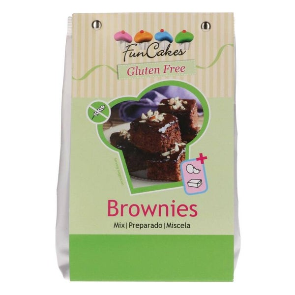 FunCakes Mix voor Brownies, Glutenvrij 500 gr.