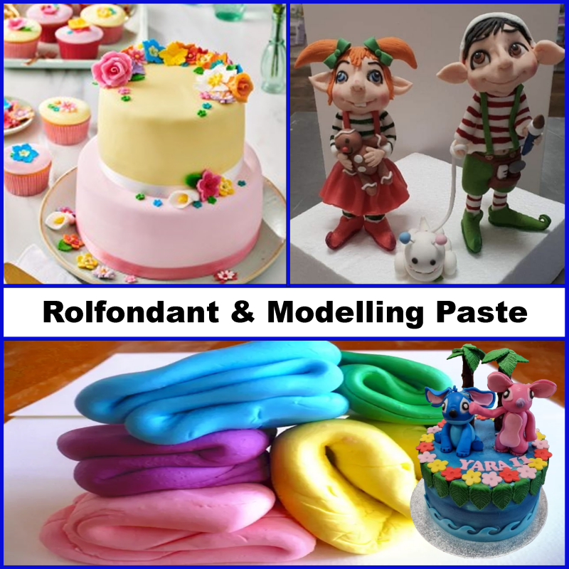 Fondant en Modelling paste