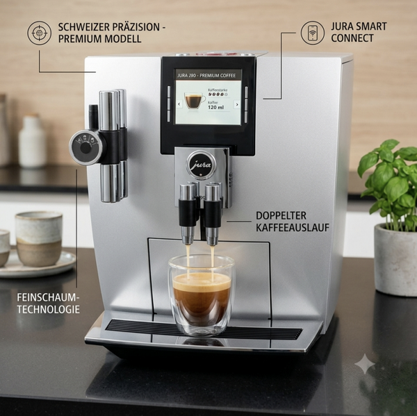 Generalüberholter Jura J90 Kaffeevollautomat