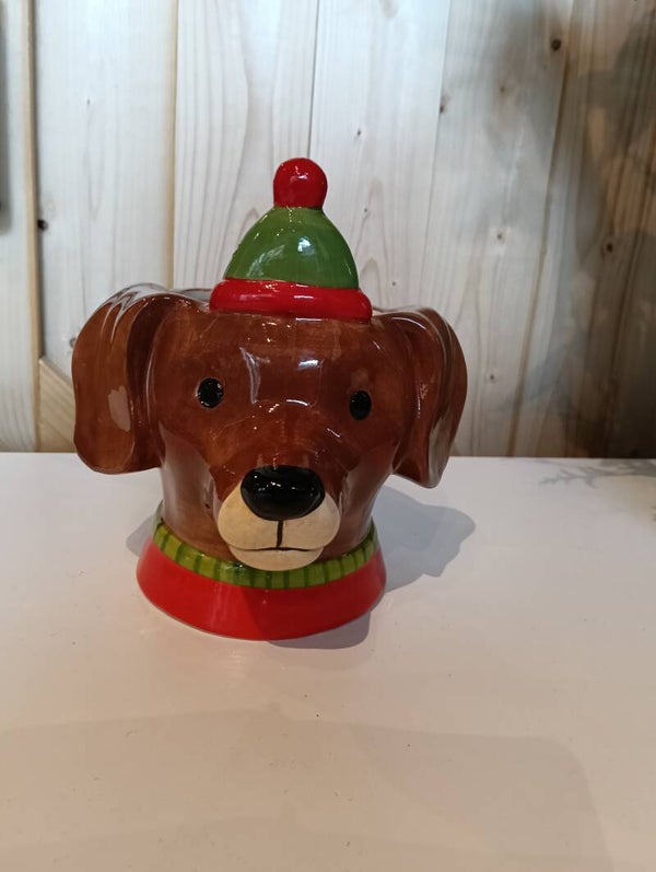 Bloempot Hondje teckel
