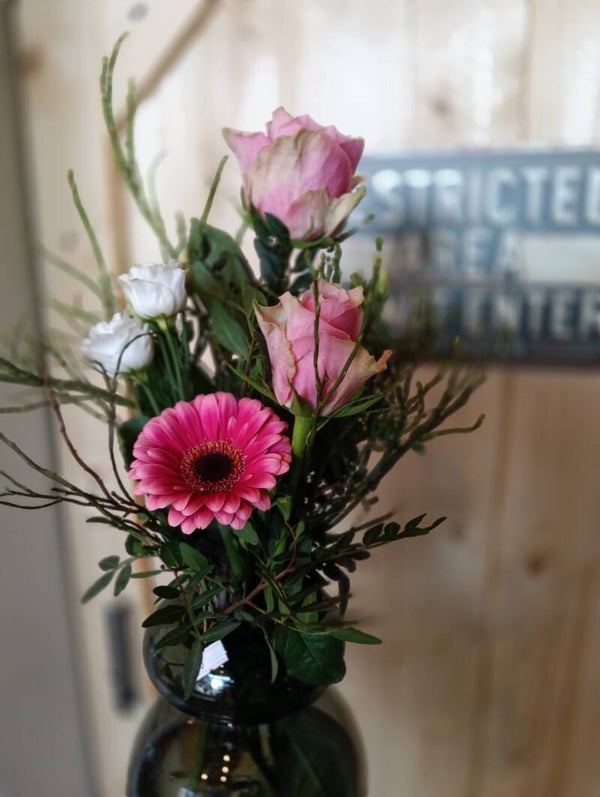 Vaas met bloemen