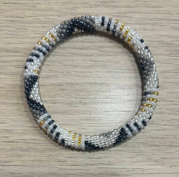 Bracelet Népalais 12 Blanc