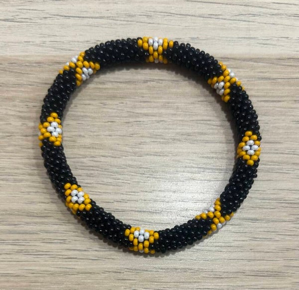 Bracelet Népalais 15 Noir