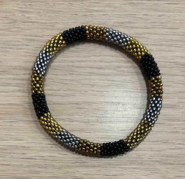 Bracelet Népalais 17 Noir