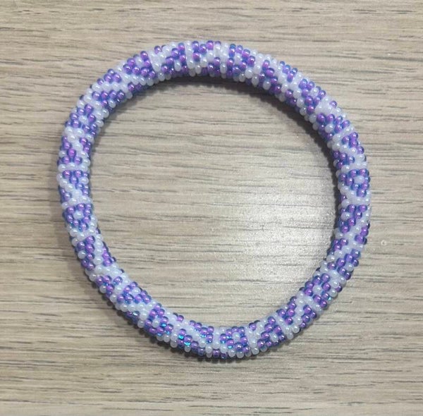 Bracelet Népalais 29 Violet