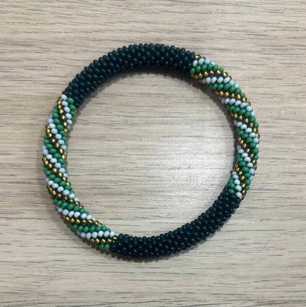 Bracelet Népalais 38 Vert