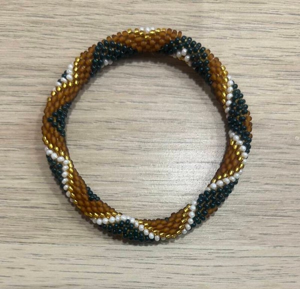 Bracelet Népalais 41 Marron