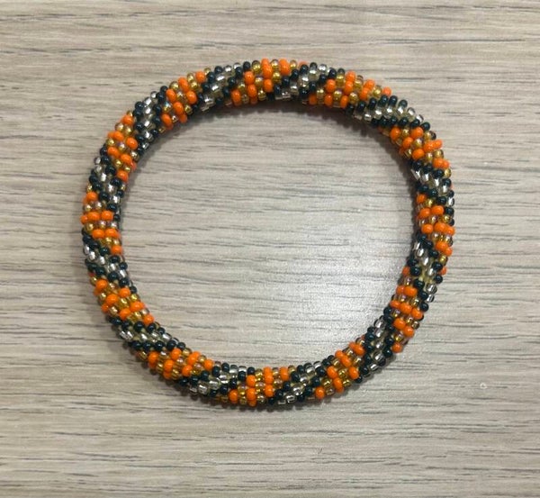 Bracelet Népalais 43 Orange