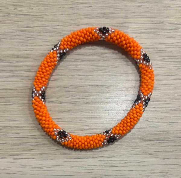 Bracelet Népalais 45 Orange