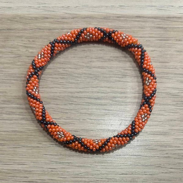 Bracelet Népalais 46 Orange