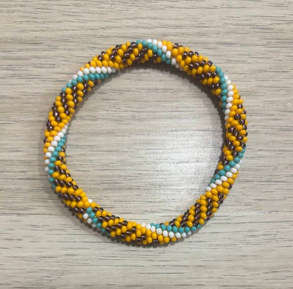 Bracelet Népalais 47 Jaune