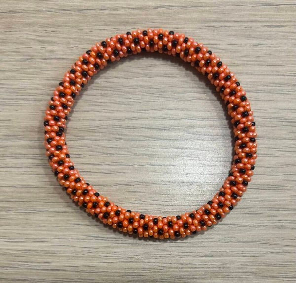 Bracelet Népalais 49 Orange