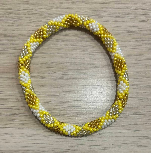 Bracelet Népalais 53 Jaune