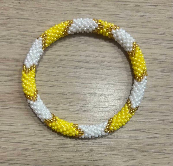 Bracelet Népalais 56 Jaune