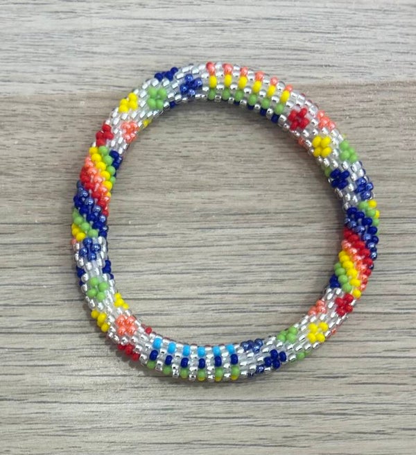 Bracelet Népalais 63 multicolor