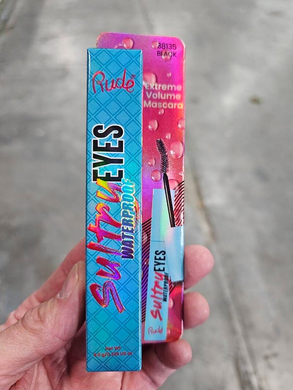Rude Cosmetics - Waterproof Mascara - Black - High volume