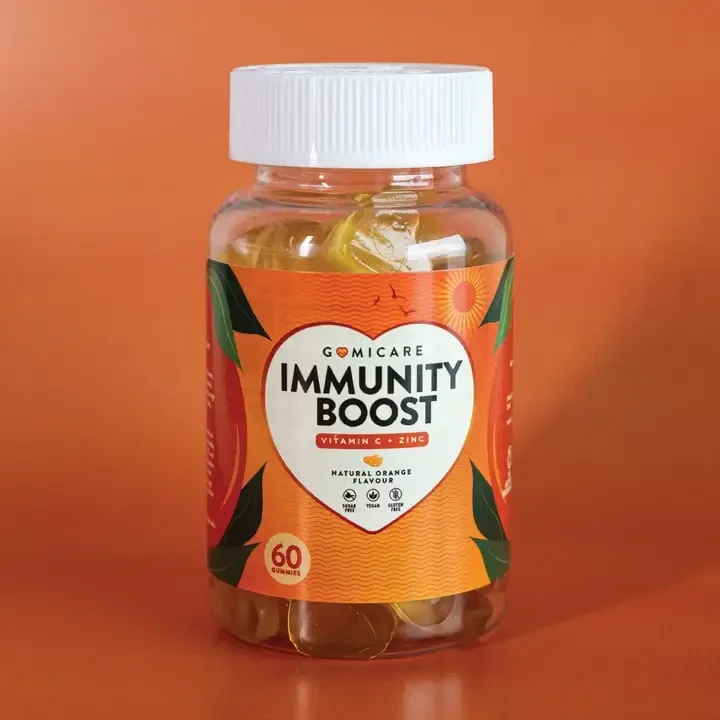Gomicare - Immuniteitsboost – Vitamine C + Zink Vegan Gummies