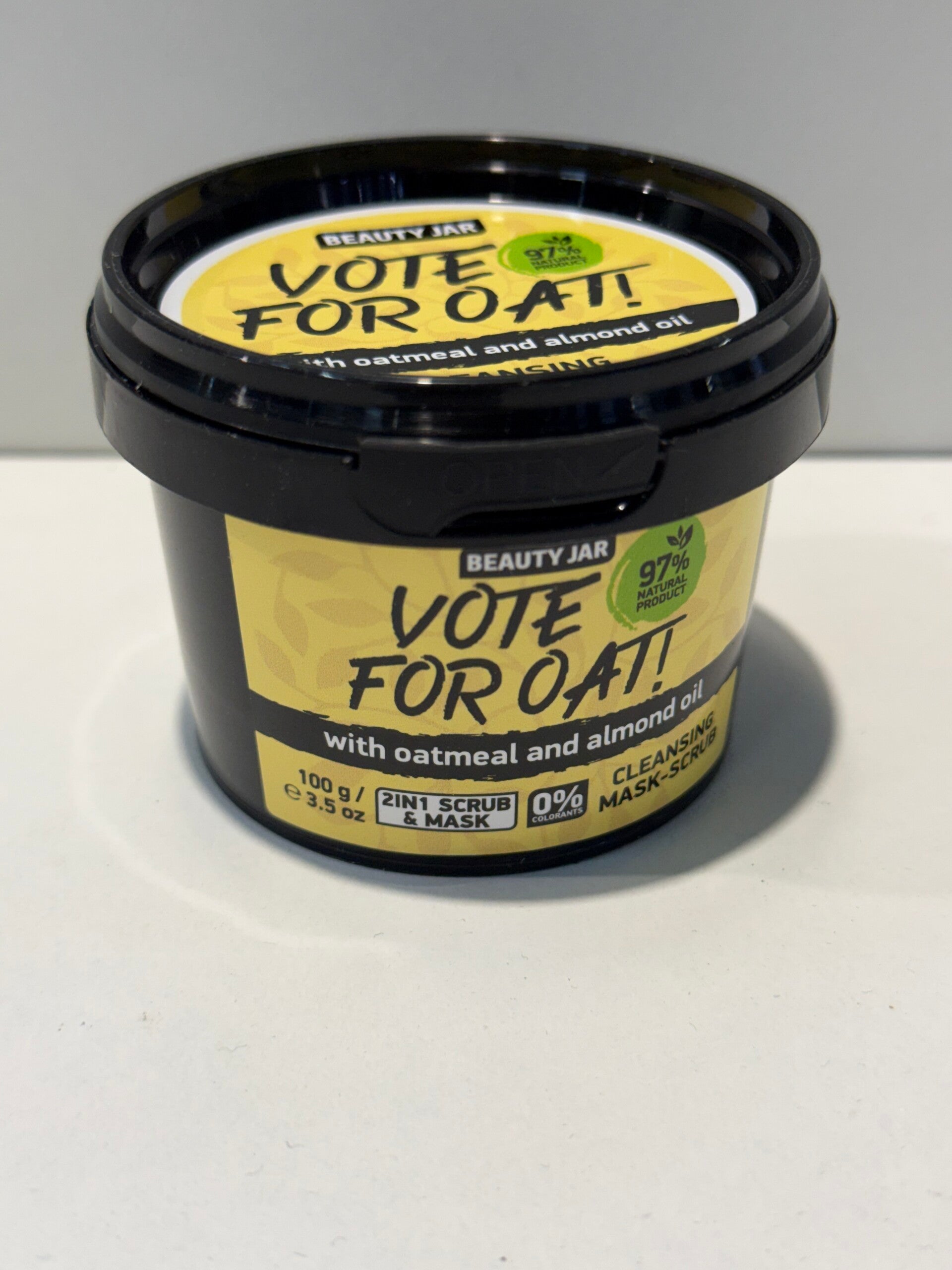 Beauty Jar - Vote for Oat - Cleansing Mask Scrub