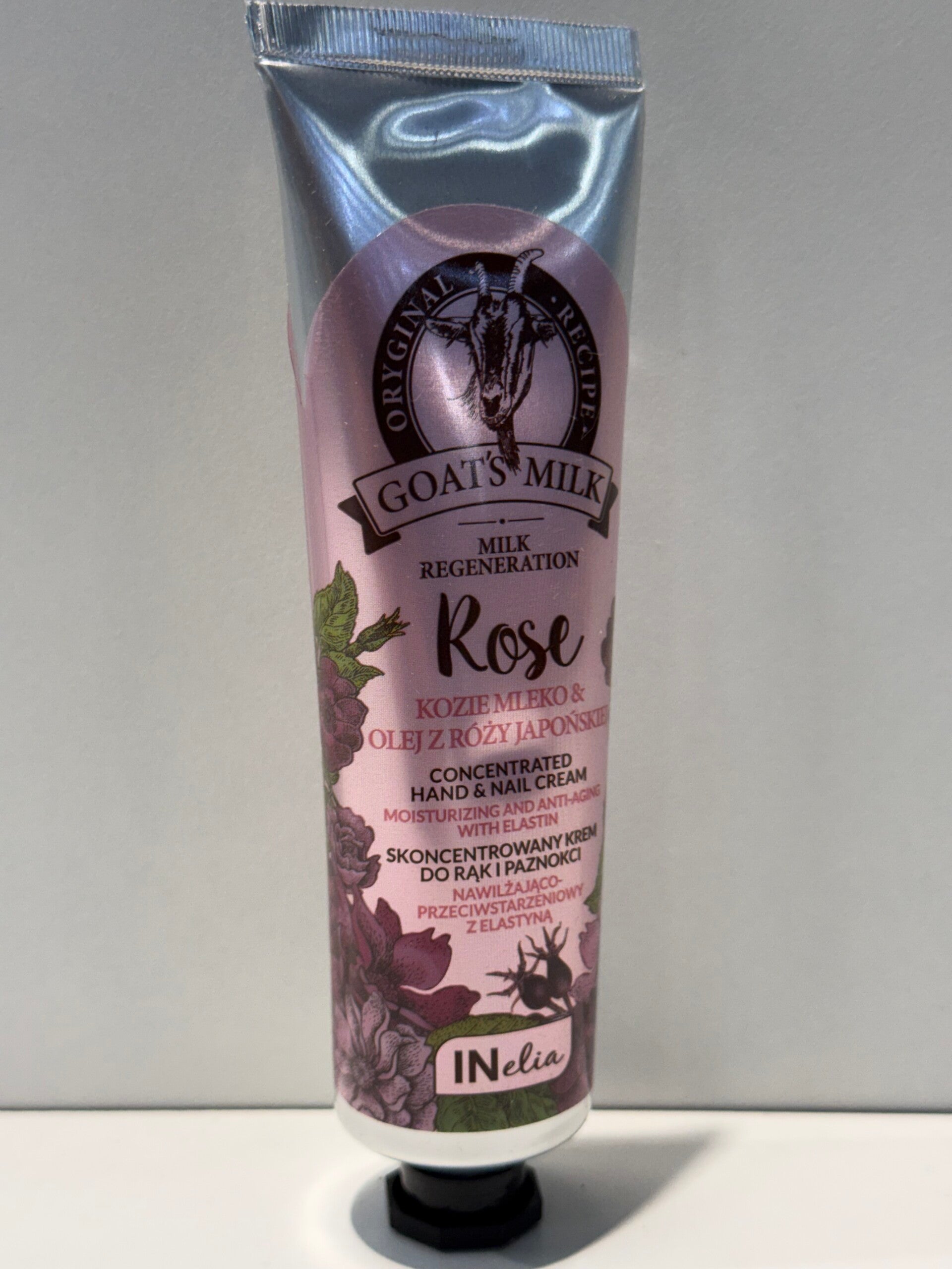 Inelia - Goats milk - Hand Cream - Creamy & anti aging