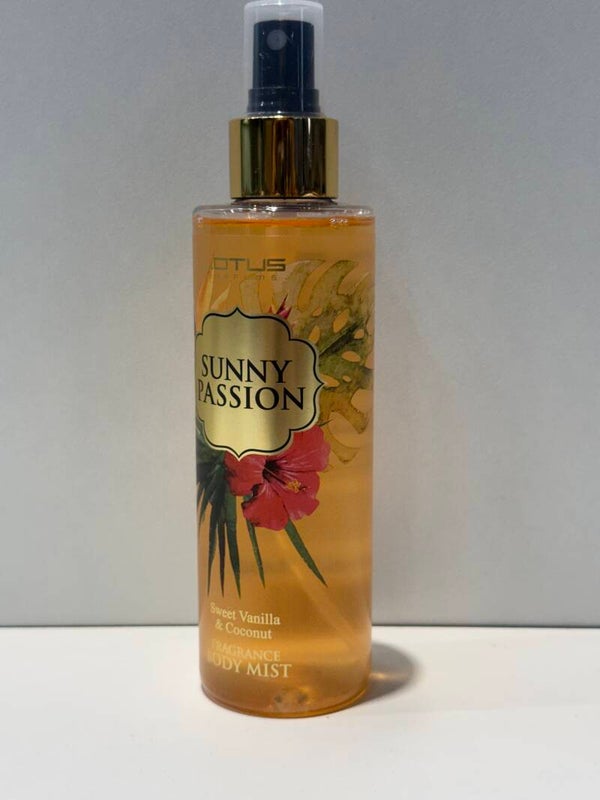 Body Mist - Sunny Passion - Sweet vanilla & Coconut