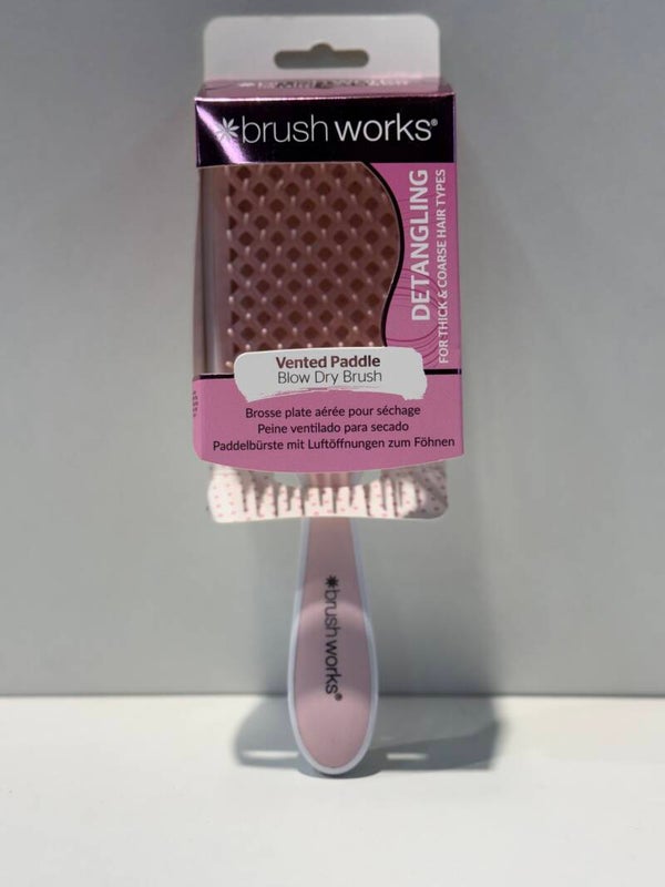 Brush Works - Vented Paddle - Blow Dry effect