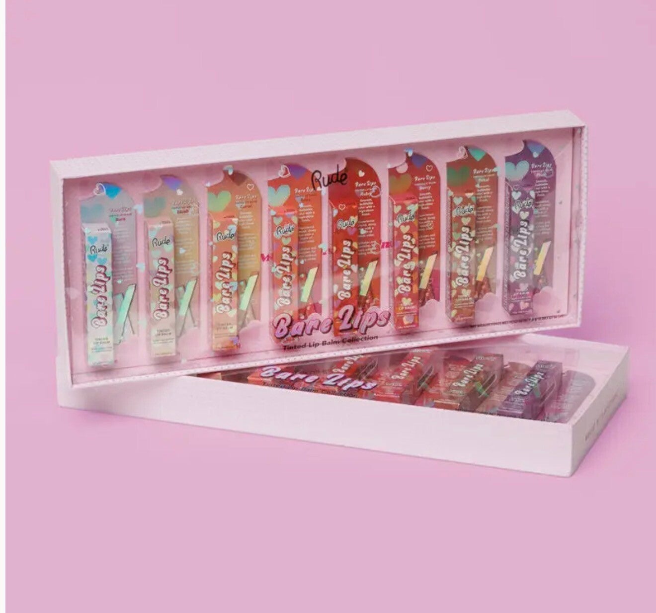 Rude Cosmetics - Cadeau Set Bare Lips tinted Lip Balm