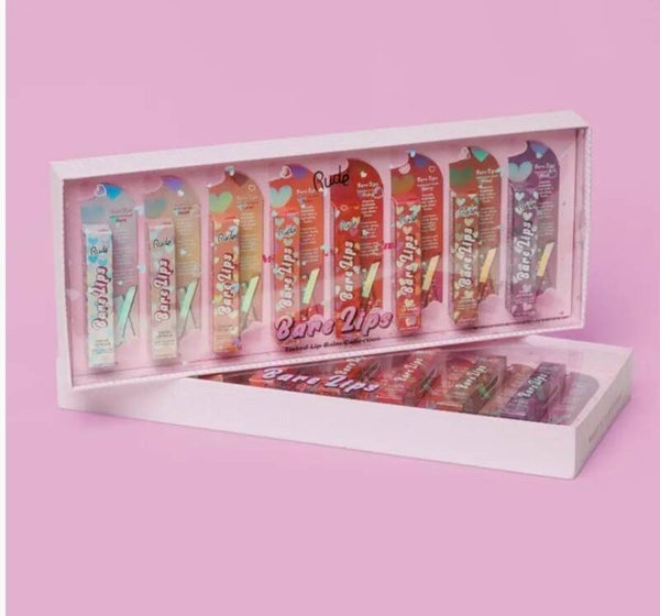 Rude Cosmetics - Cadeau Set Bare Lips tinted Lip Balm