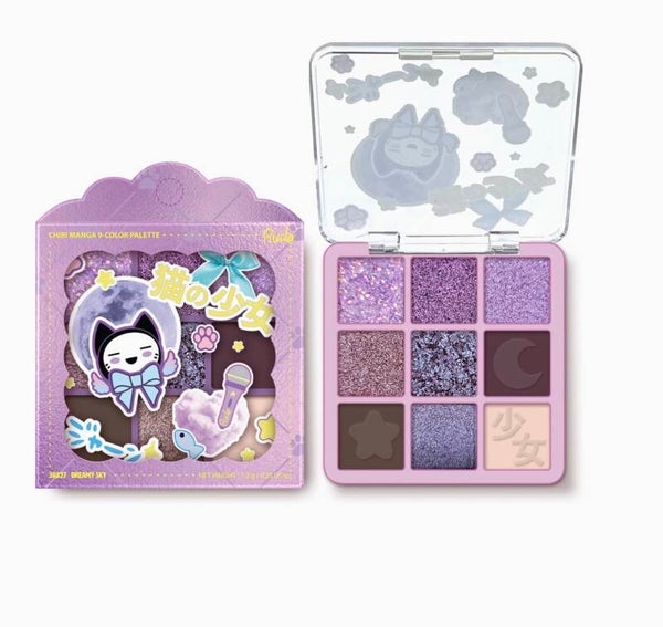 Rude Cosmetics - Chibi Manga - Oogschaduw palette