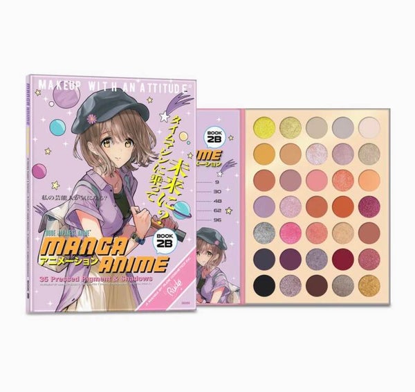 Rude Cosmetics - Manga Anime - 35 pigments & shadows - Book 2B