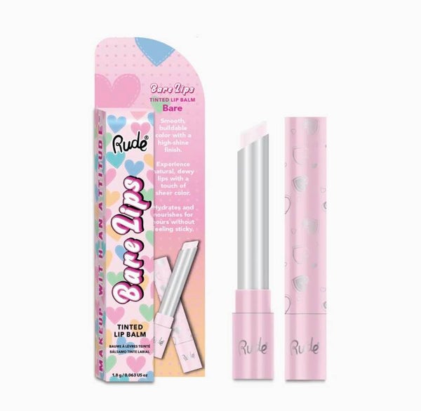 Rude Cosmetics - Bare Lips - Tinted Lip Balm