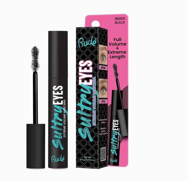 Rude Cosmetics - Waterproof Mascara - Black - High volume