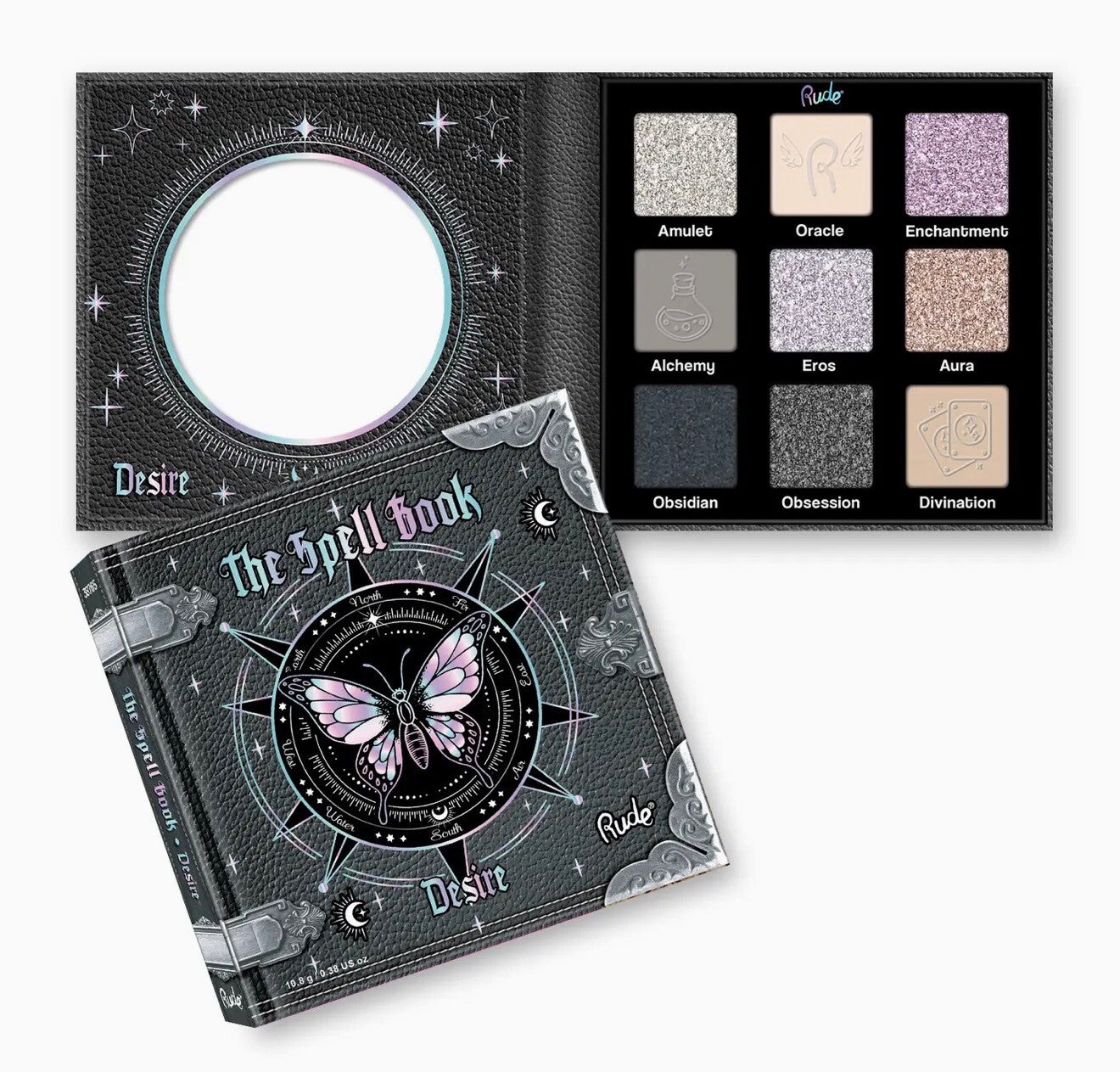 Rude Cosmetics - The Spell Book - Pressed Pigments & Shadows