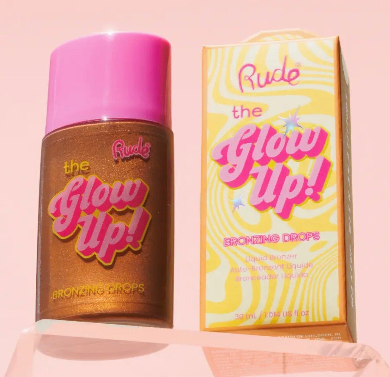 Rude Cosmetics - The glow up - Bronzing drops