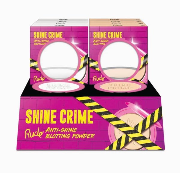 Rude Cosmetics - Shine Crime - Anti shine Blotting Powder