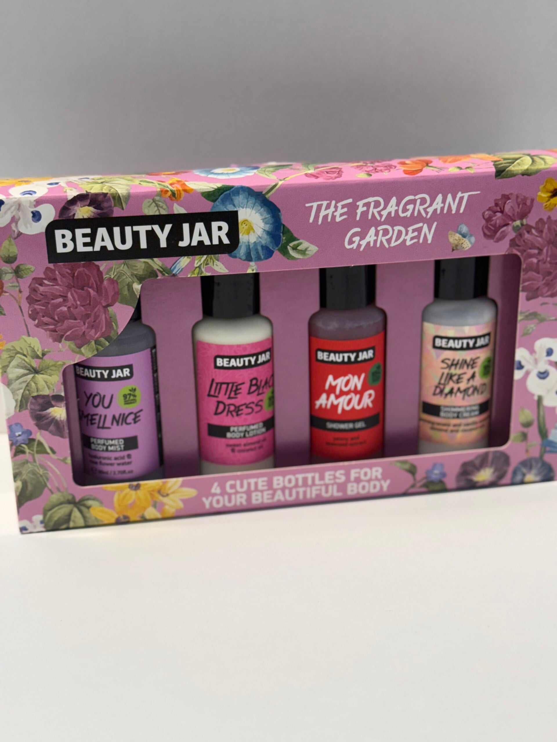 Beauty Jar - The fragrant Garden - bodymist/bodylotion/showergel/bodycream