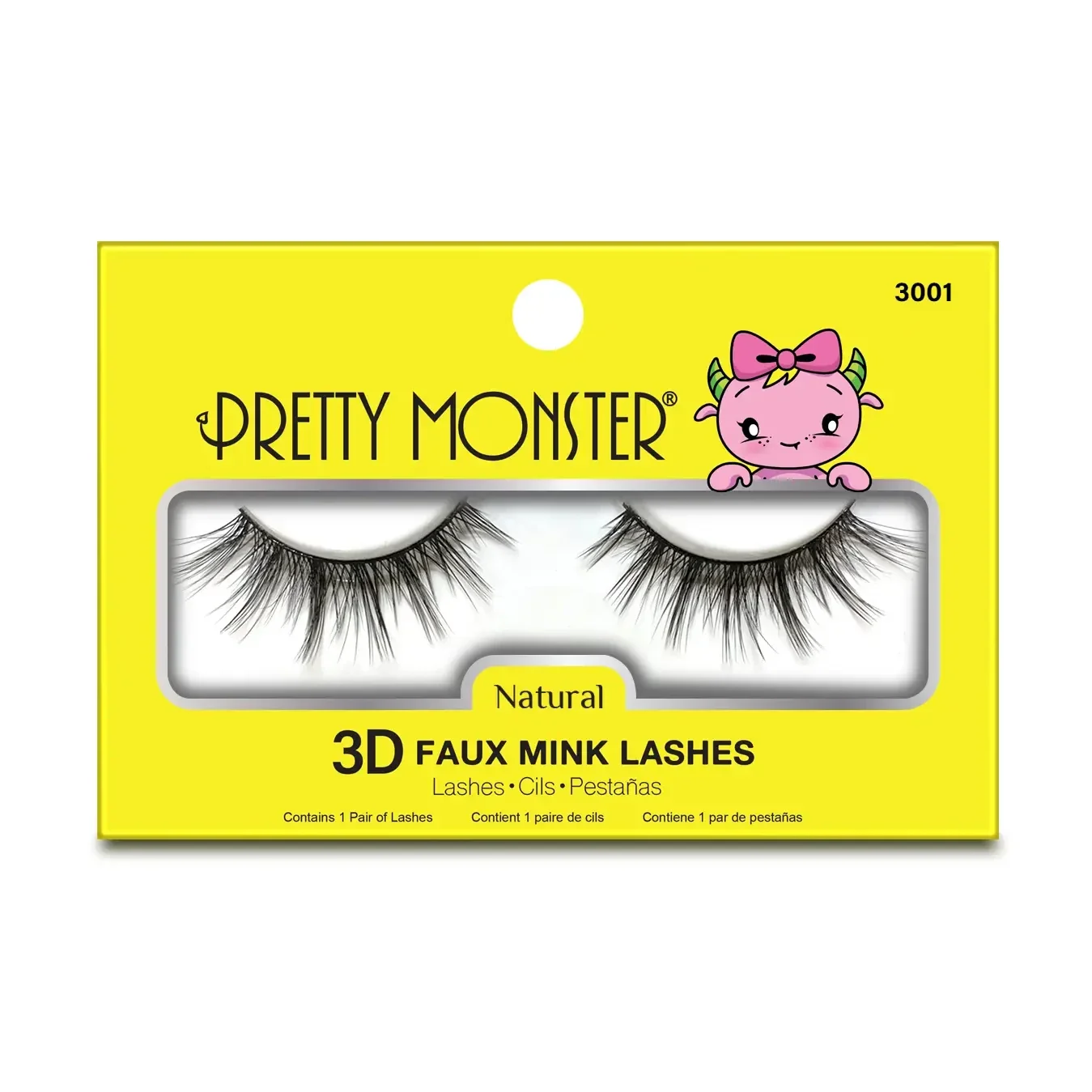 Rude Cosmetics - Pretty Monster Lashes - Natural