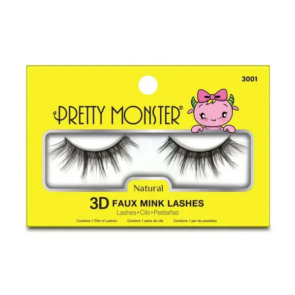 Rude Cosmetics - Pretty Monster Lashes - Natural