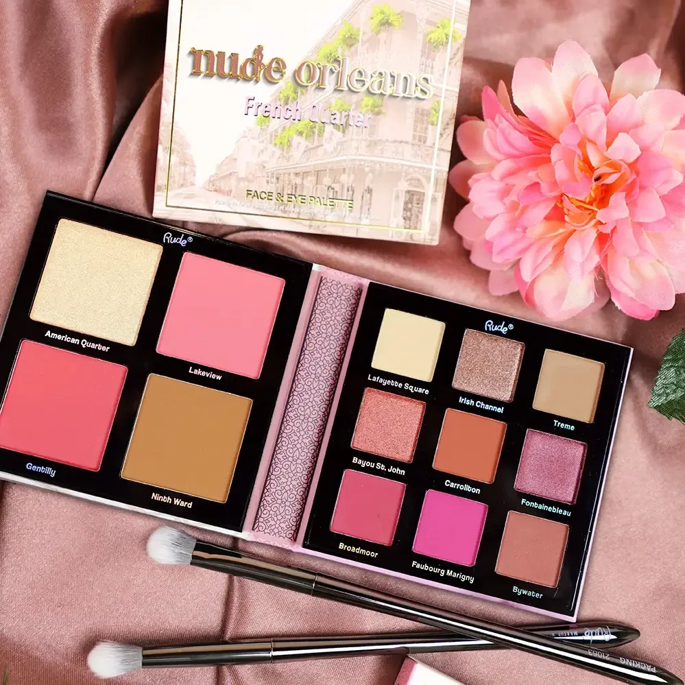 Rude Cosmetics - Nude Orleans - Face & Eyeshadow Palette