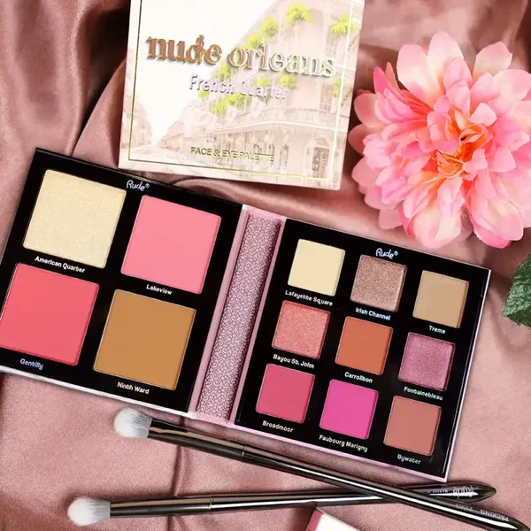 Rude Cosmetics - Nude Orleans - Face & Eyeshadow Palette