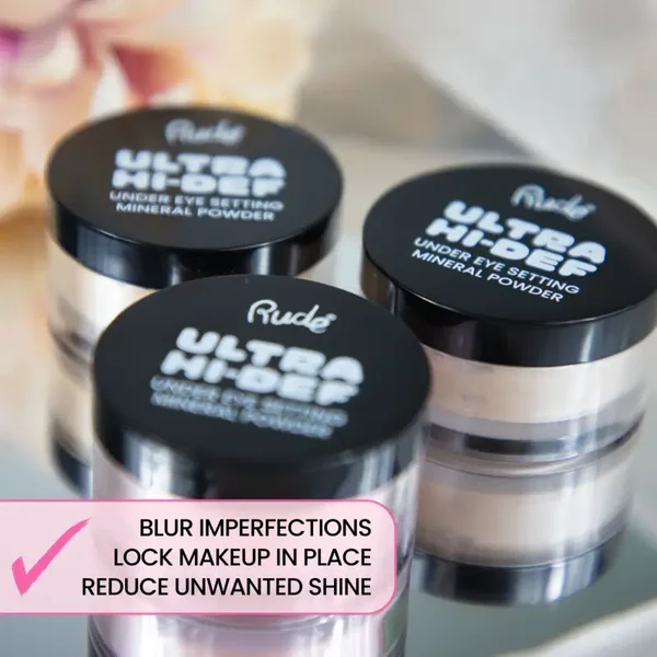 Rude Cosmetics - Ultra High Def - Under Eye Setting Powder