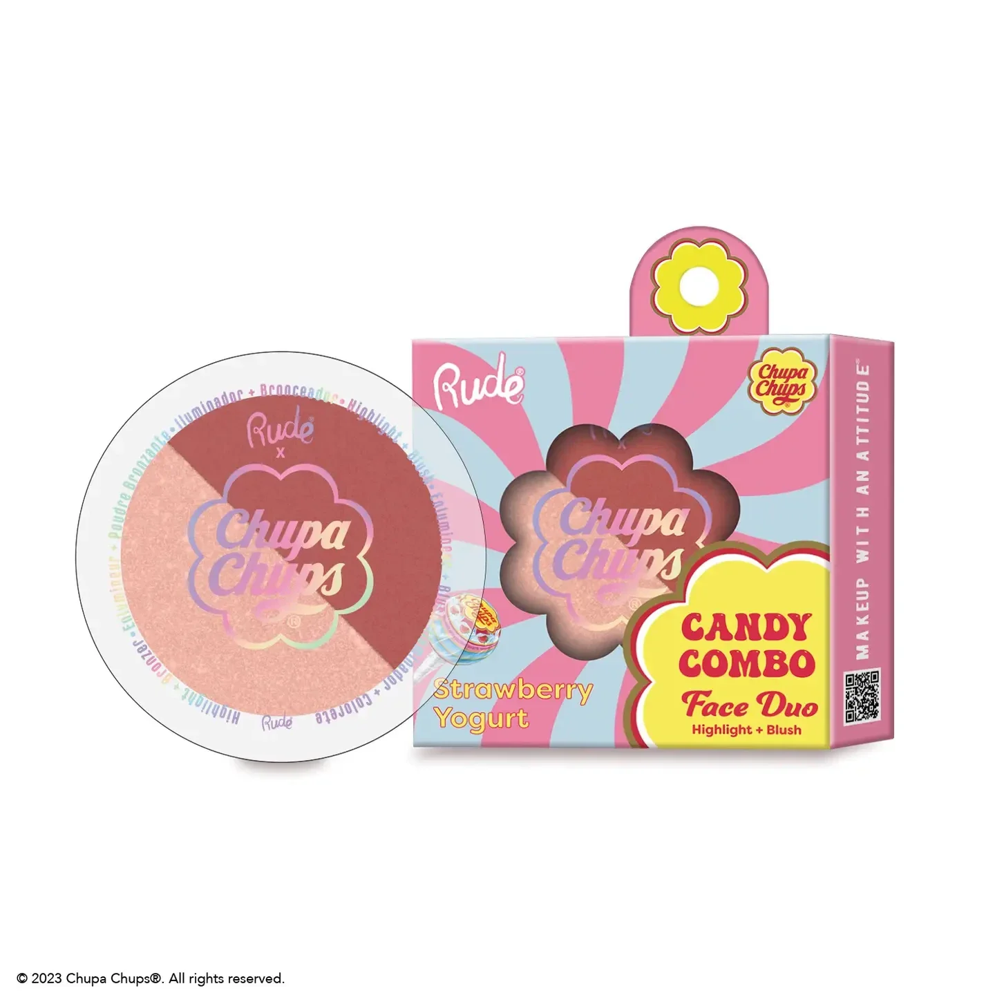 Rude Cosmetics - Chupa Chups - Highlighter & Bronzer duo