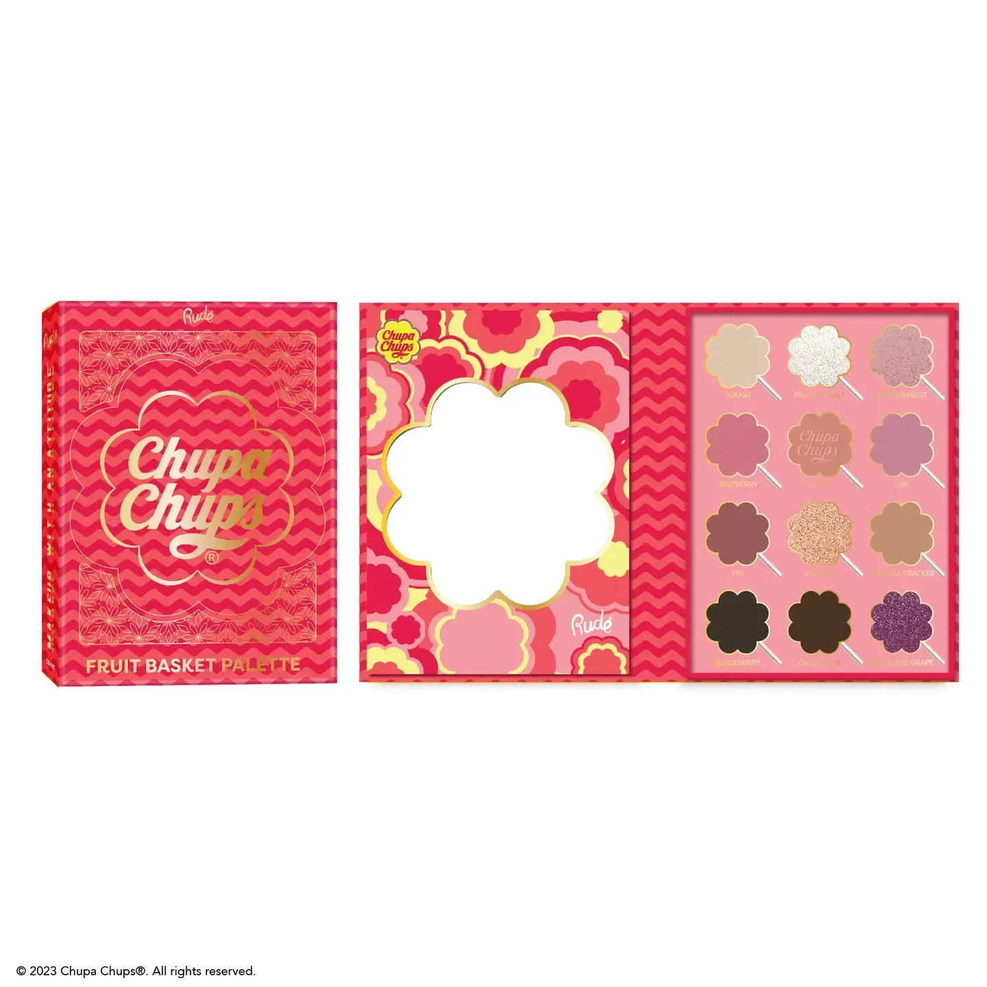 Rude Cosmetics - Chupa Chups - Fruit Basket Eyeshadow Palette