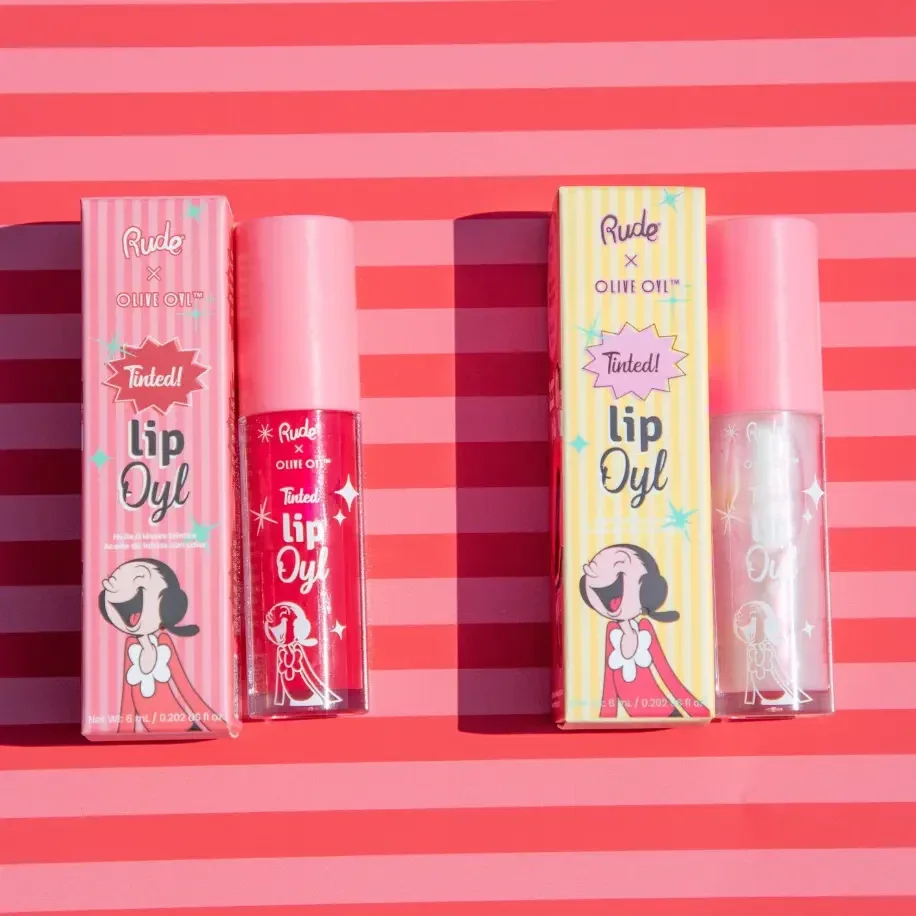 Rude Cosmetics - Olive Oyl - Tinted Lip Oil (Plumping)