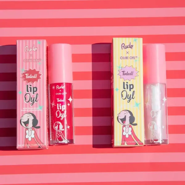 Rude Cosmetics - Olive Oyl - Tinted Lip Oil (Plumping)