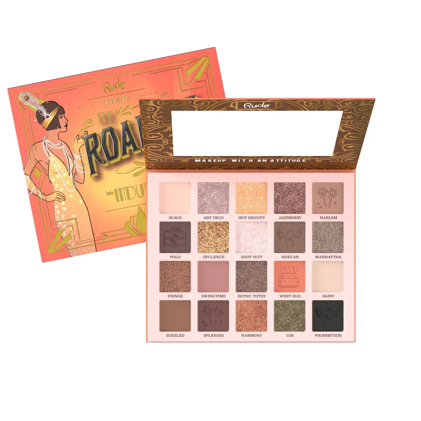 Rude Cosmetics - The Roaring - Indulgence Eyeshadow Palette