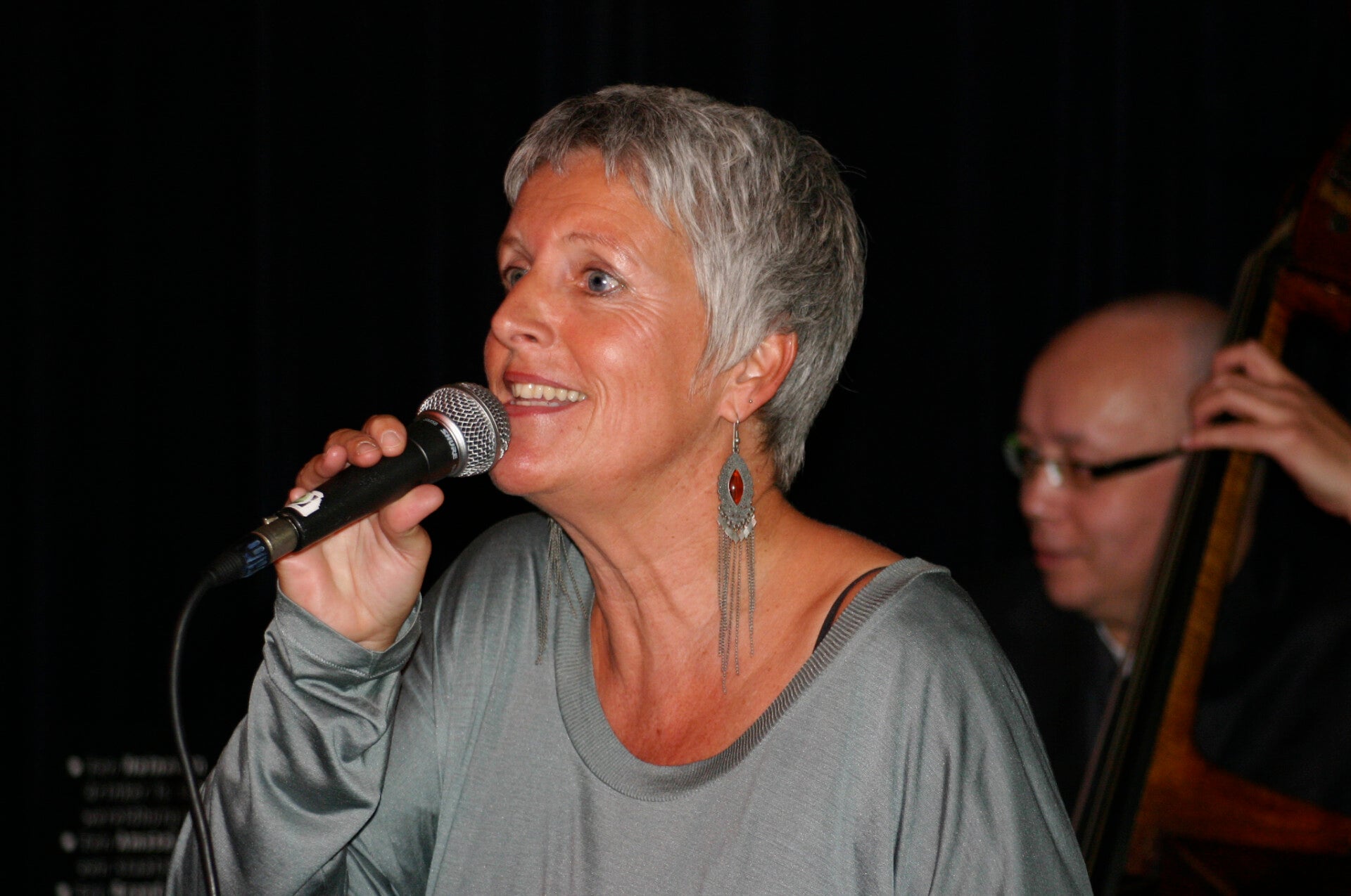 Jazz-zang, live muziek en concerten door Donya Martin l Ziels Atelier in Domburg