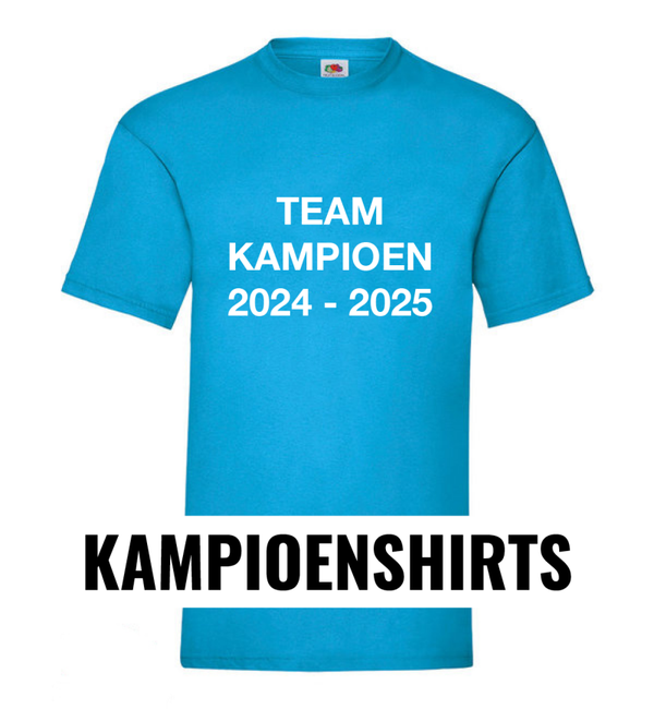 Basic t-shirt inclusief opdruk