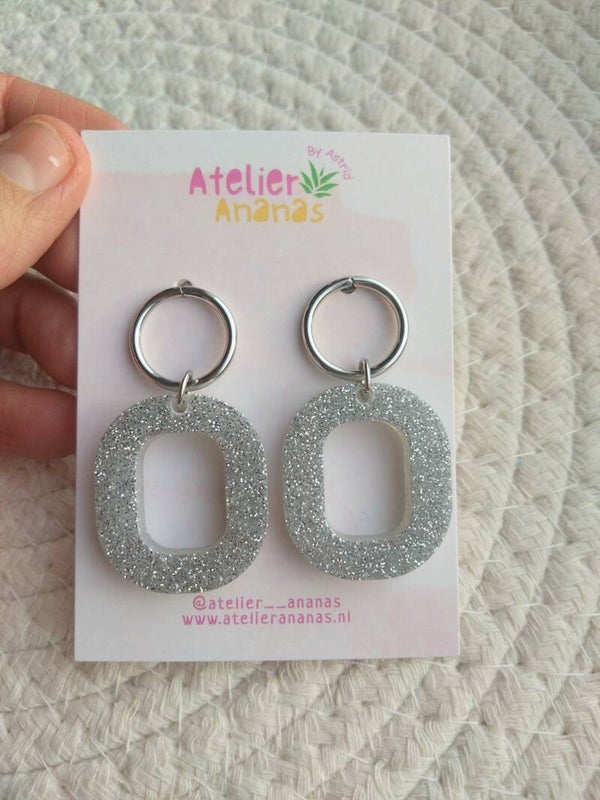 Hangers kerst zilver